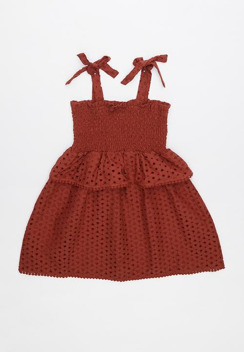 Cotton On - Lilly mae dress - burgundy