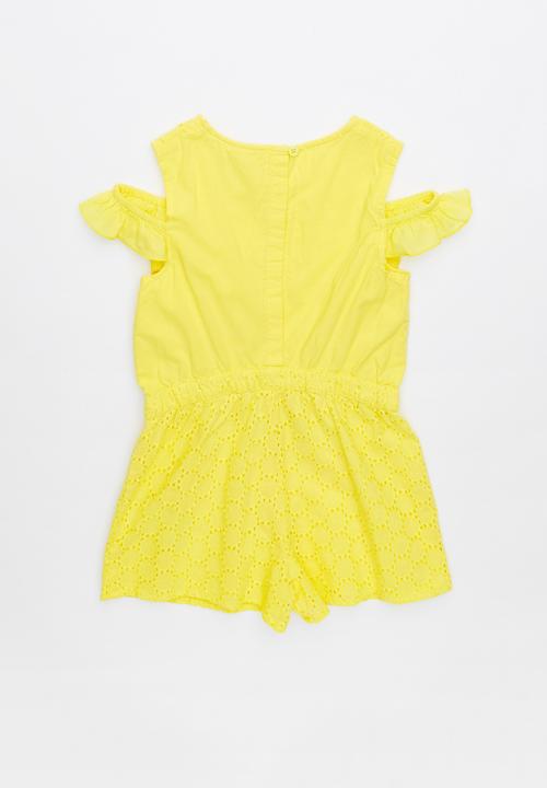 Cotton On - Misty playsuit - yellow