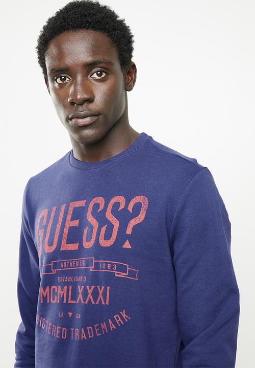 GUESS - Active pullover - blue