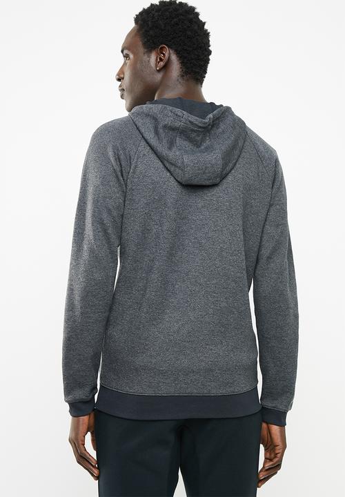 Under Armour - Unstoppable 2x knit full-zip hoodie - black
