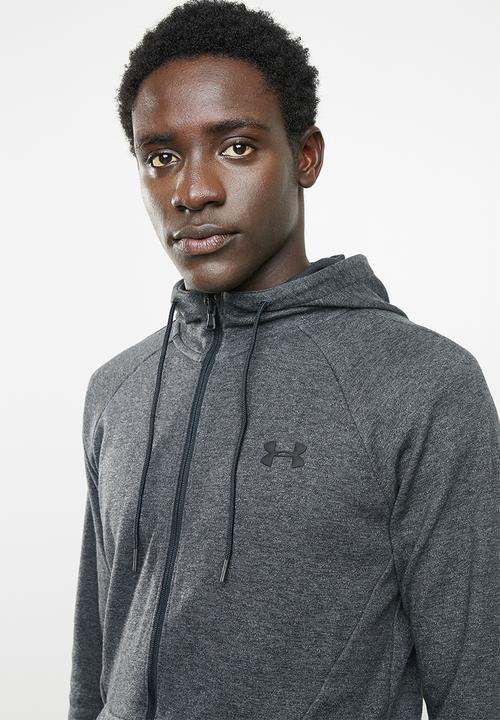 Under Armour - Unstoppable 2x knit full-zip hoodie - black