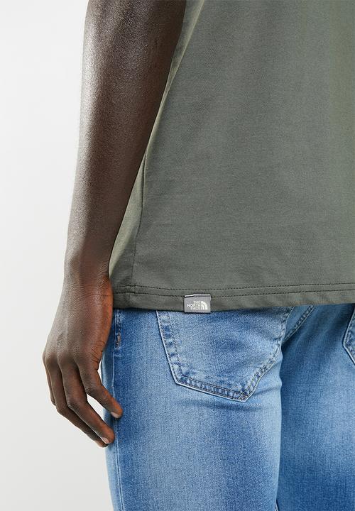 The North Face - Fine short sleeve tee - khaki