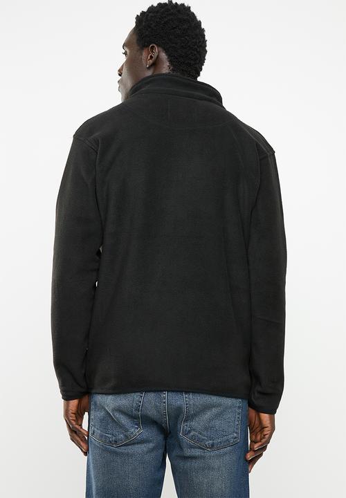 STYLE REPUBLIC - Fleece full zip jacket - black