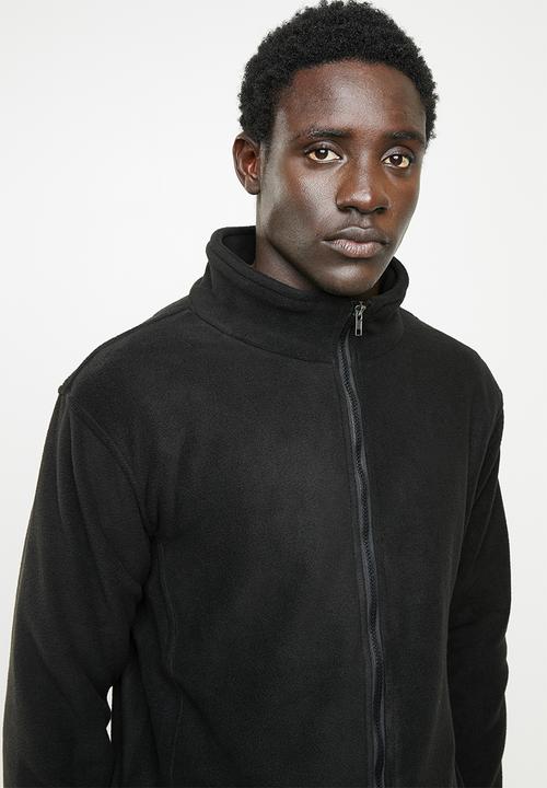 STYLE REPUBLIC - Fleece full zip jacket - black