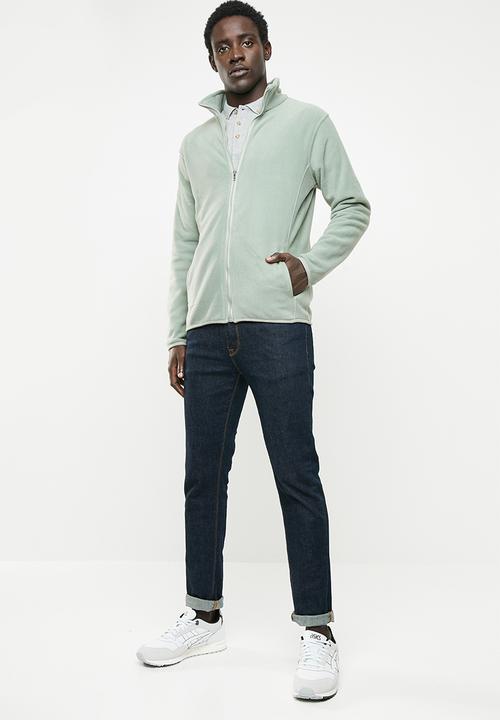 STYLE REPUBLIC - Fleece full zip jacket - olive