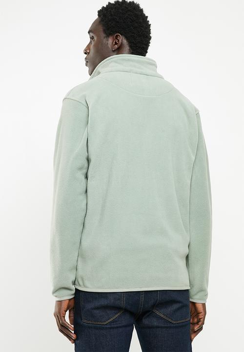 STYLE REPUBLIC - Fleece full zip jacket - olive