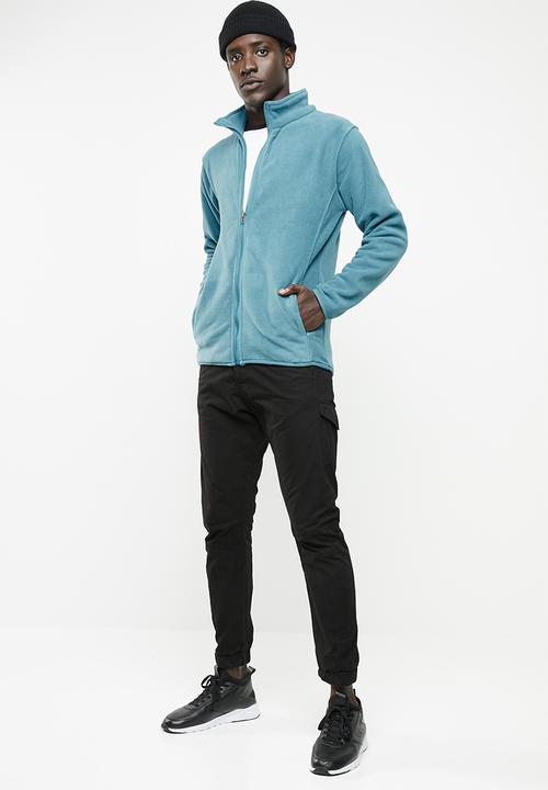 STYLE REPUBLIC - Fleece full zip jacket - blue