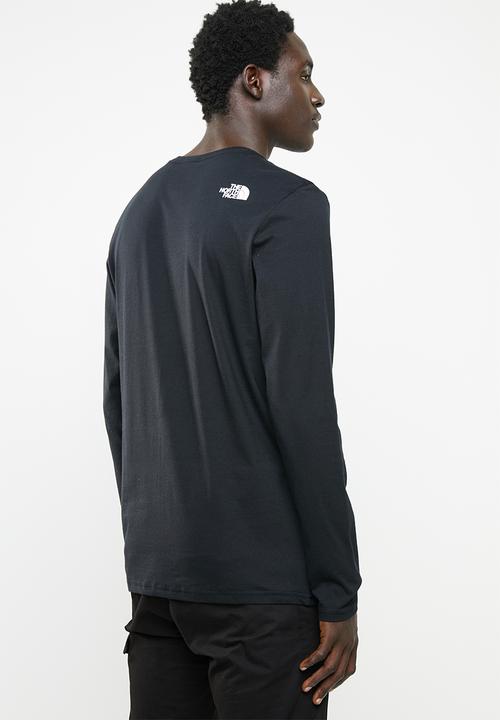 The North Face - M long sleeve easy tee - black