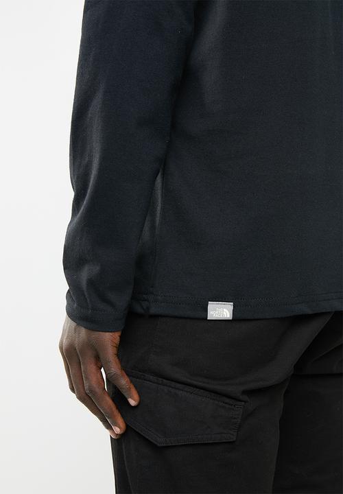 The North Face - M long sleeve easy tee - black