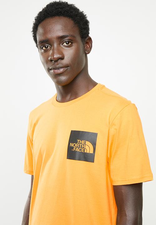The North Face - Fine short sleeve tee - orange