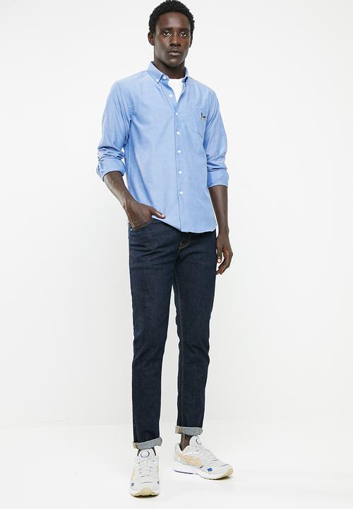 Brave Soul - Brett shirt - blue