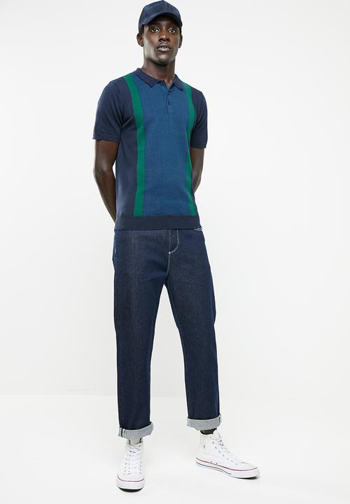 Brave Soul - Formby golfer - navy & green