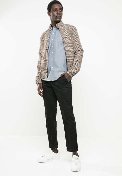 Brave Soul - Brett shirt - charcoal