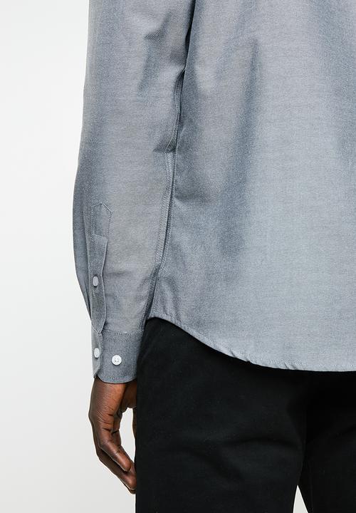 Brave Soul - Brett shirt - charcoal