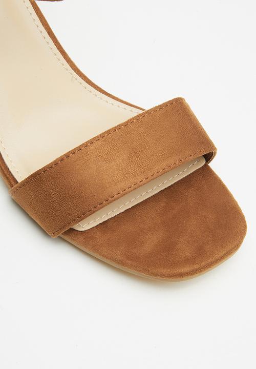 STYLE REPUBLIC - Ankle-strap heels - tan