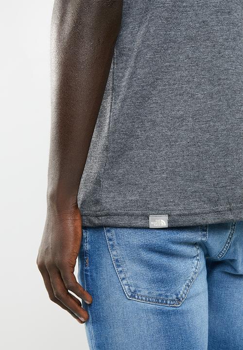 The North Face - M short sleeve redbox tee - grey