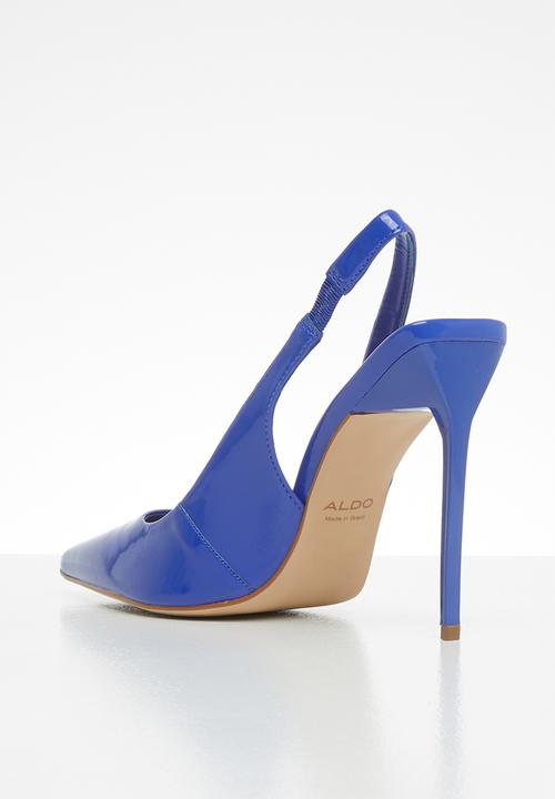 ALDO - Haughton patent leather heel - blue