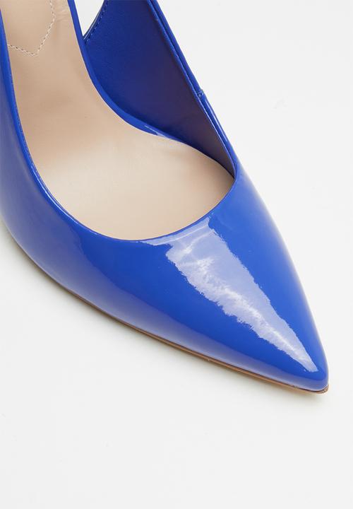 ALDO - Haughton patent leather heel - blue