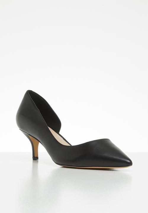 ALDO - Nyderind leather heel - black