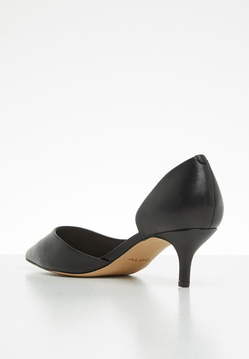 ALDO - Nyderind leather heel - black