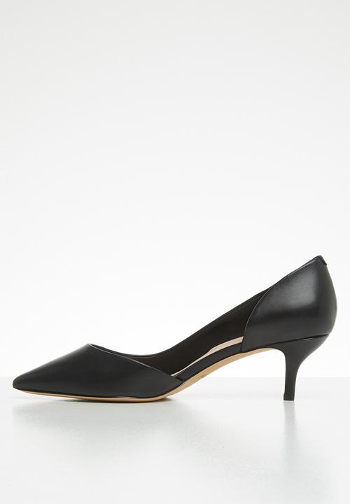 ALDO - Nyderind leather heel - black