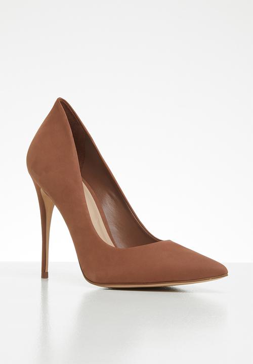 ALDO - Cassedy 3 suede heel - brown