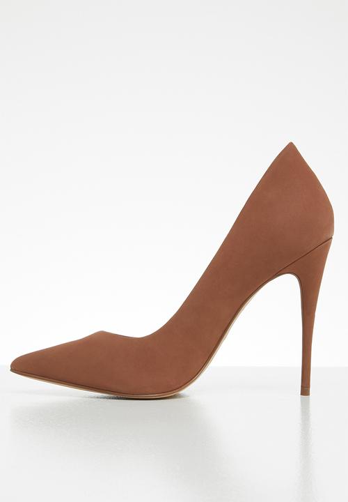 ALDO - Cassedy 3 suede heel - brown