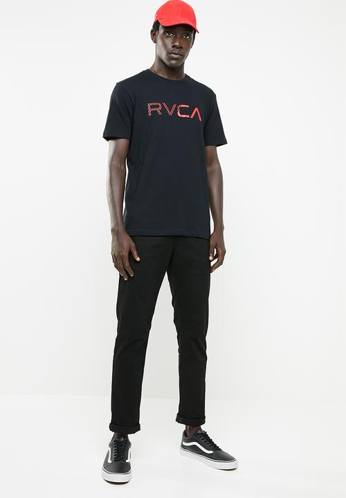 RVCA - Blinded short sleeve tee - black