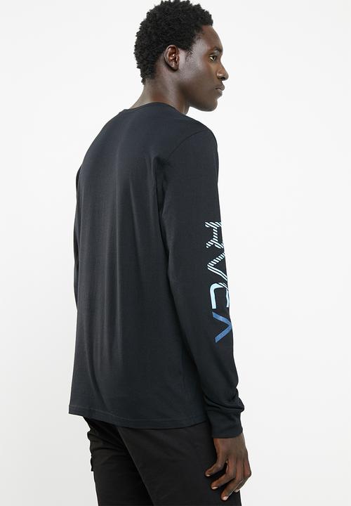 RVCA - Segment long sleeve tee - black