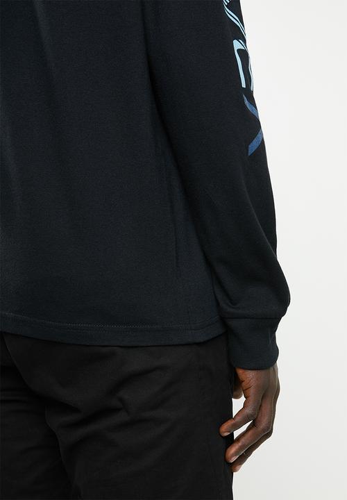 RVCA - Segment long sleeve tee - black