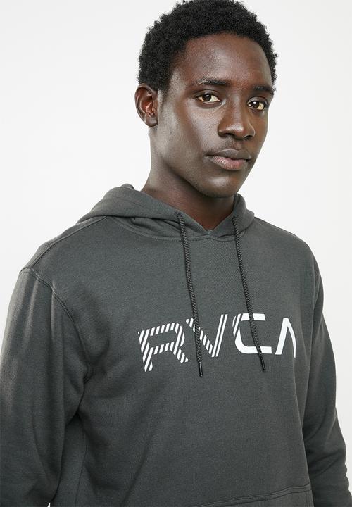 RVCA - Scratched RVCA hoodie - grey