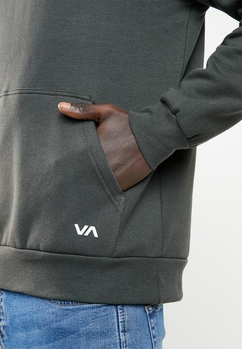 RVCA - Scratched RVCA hoodie - grey
