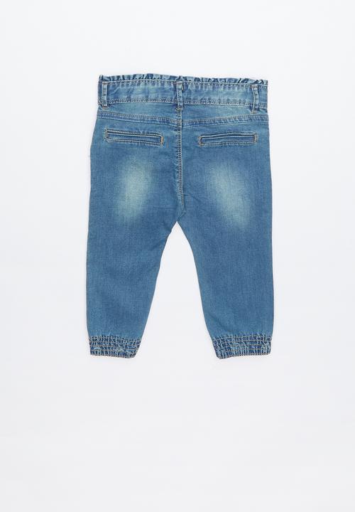 Name It - Bibi jogger denim pants - blue