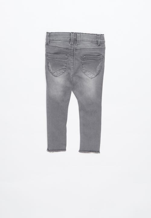 Name It - Nitte skinny denim pants - dark grey