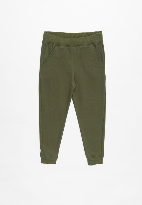 Pop Candy - Kids 2 pack tracksuit pants - navy & green