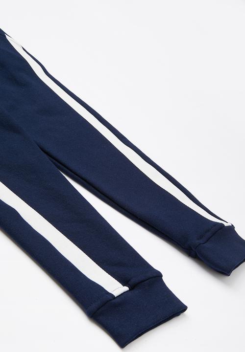 Pop Candy - Kids 2 pack tracksuit pants - navy & green