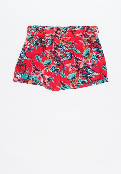 Pop Candy - Woven shorts - red