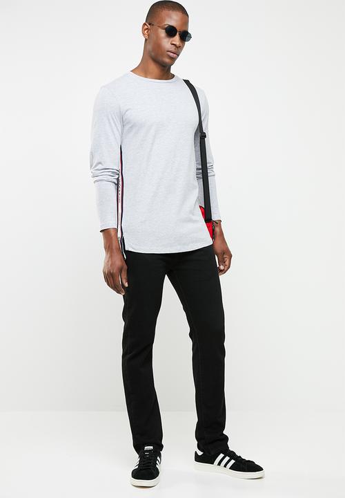 Jack & Jones - Jcovision tee - grey 