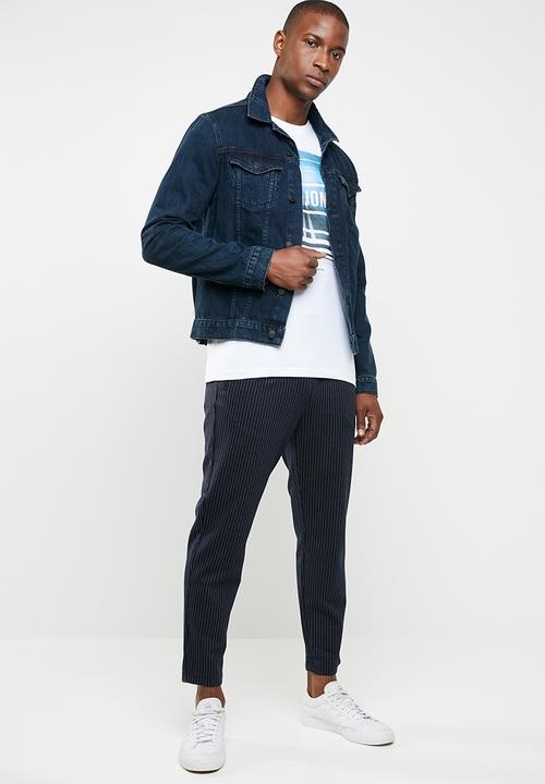 Jack & Jones - Spring-feel short sleeve crew neck tee - white
