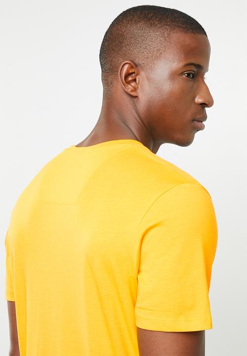 Jack & Jones - Spring-feel short sleeve crew neck tee - yellow