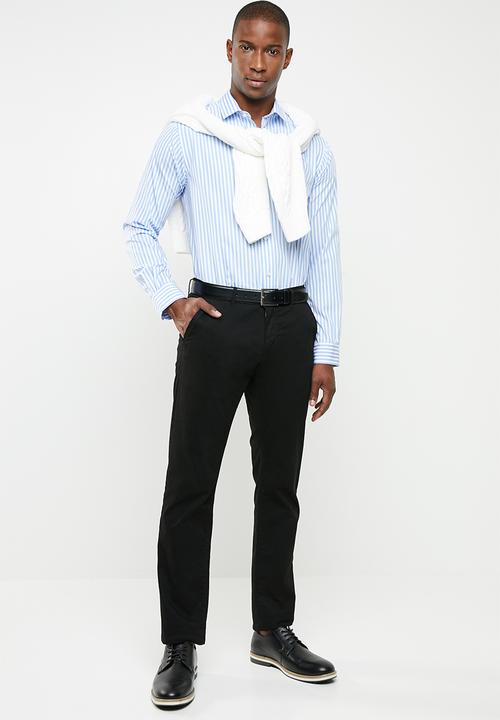 Pringle of Scotland - Brinsley tailored shirt - blue & white