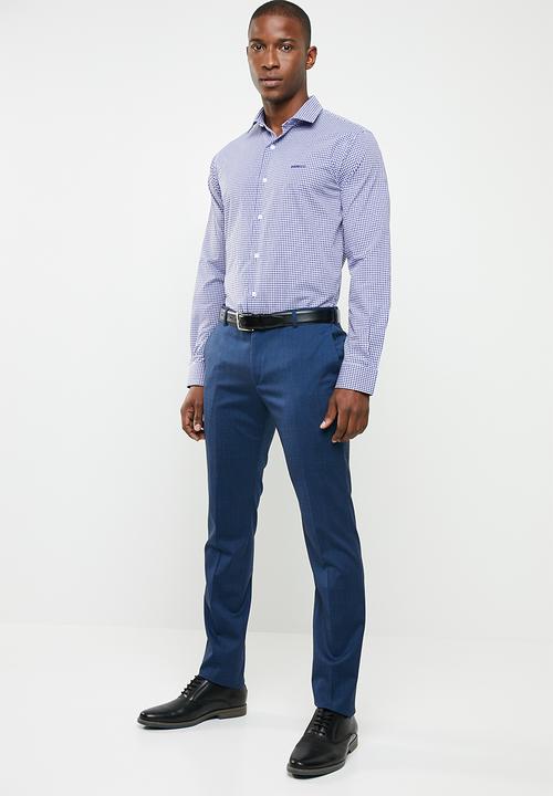 Pringle of Scotland - Grainger tailored fit shirt - navy