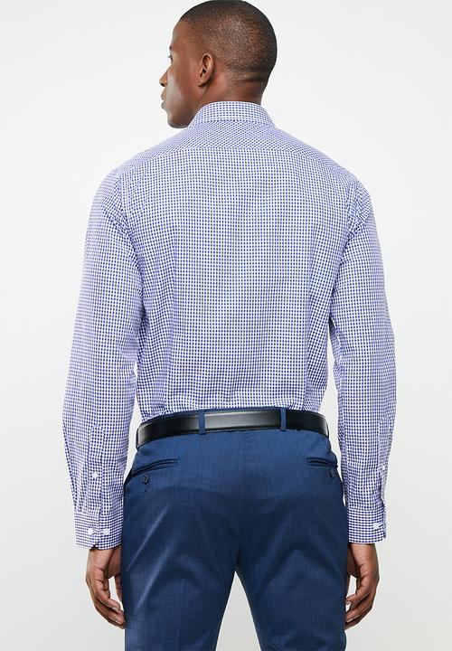 Pringle of Scotland - Grainger tailored fit shirt - navy