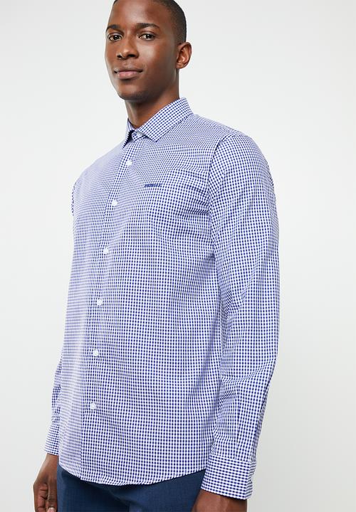 Pringle of Scotland - Grainger tailored fit shirt - navy