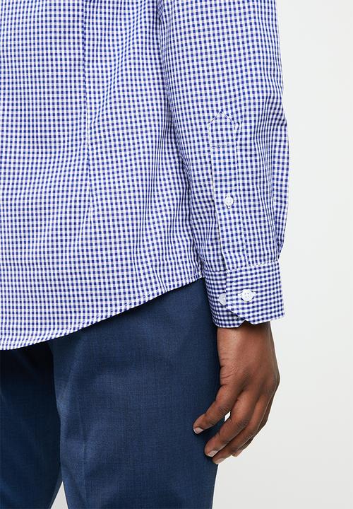 Pringle of Scotland - Grainger tailored fit shirt - navy