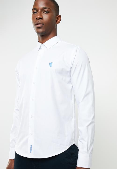 Pringle of Scotland - Niall styled shirt - white