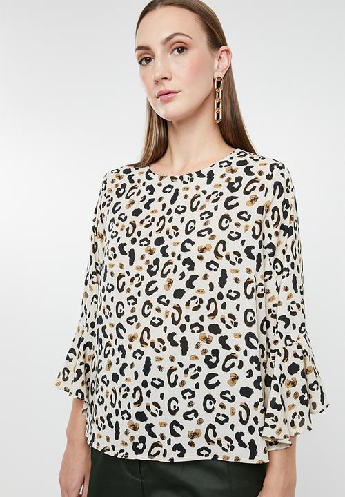 Revenge - Leopard print top - multi 