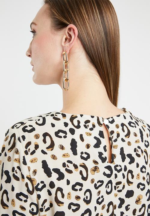 Revenge - Leopard print top - multi 