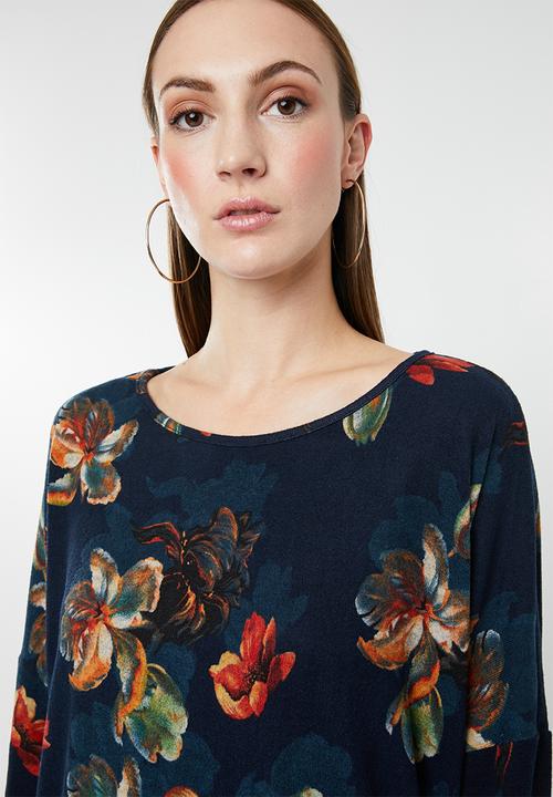Revenge - Floral long sleeve top - multi
