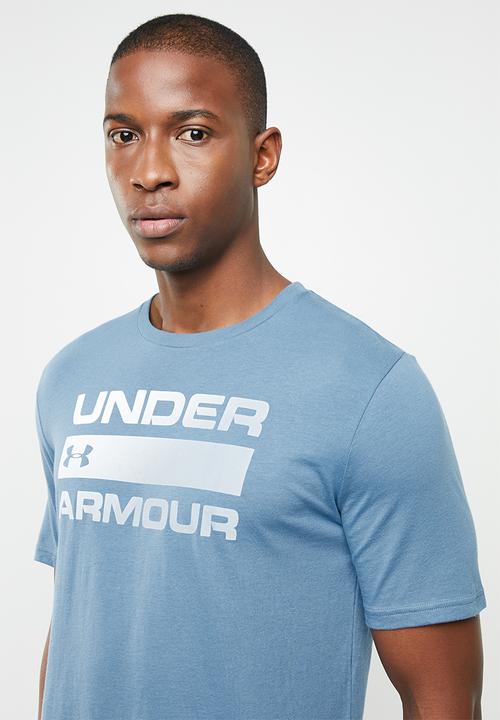 Under Armour - UA short sleeve team issue wordmark tee - blue